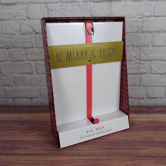 New Rae Dunn Over The Door Stocking Holder Christmas Decor Farmhouse New - Picture 11 of 11